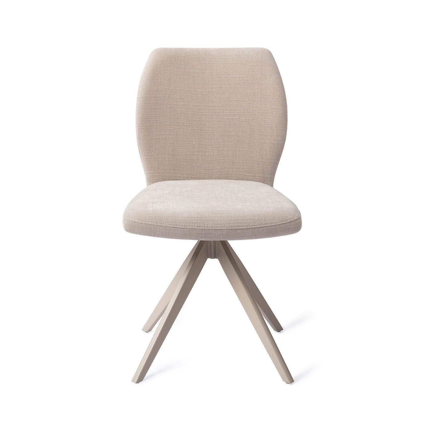 Jesper Home Draaibare Eetkamerstoel 'Ikata' Turn Beige, kleur Sand Strand