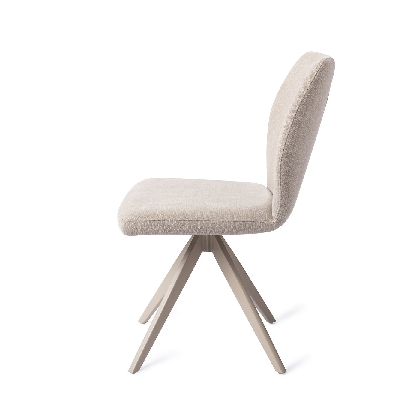 Jesper Home Draaibare Eetkamerstoel 'Ikata' Turn Beige, kleur Sand Strand