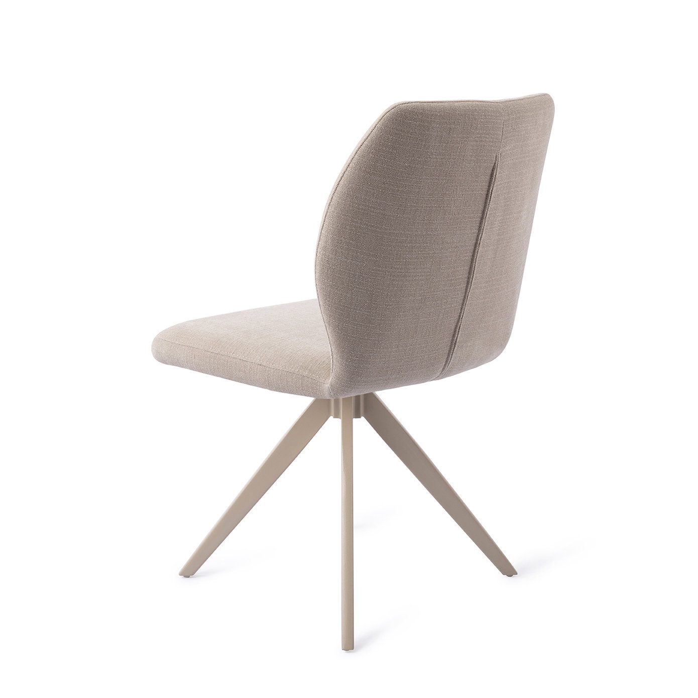 Jesper Home Draaibare Eetkamerstoel 'Ikata' Turn Beige, kleur Sand Strand
