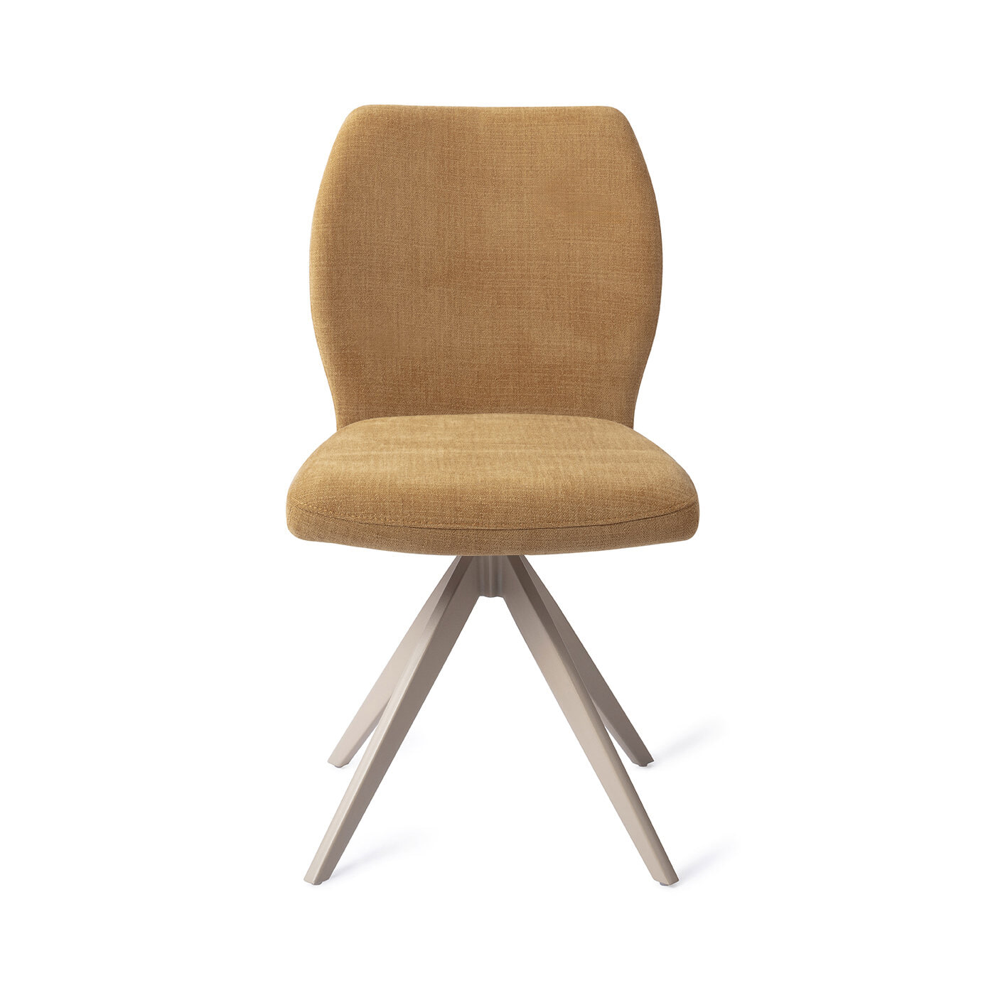 Jesper Home Draaibare Eetkamerstoel 'Ikata' Turn Beige, kleur Honey Harvest