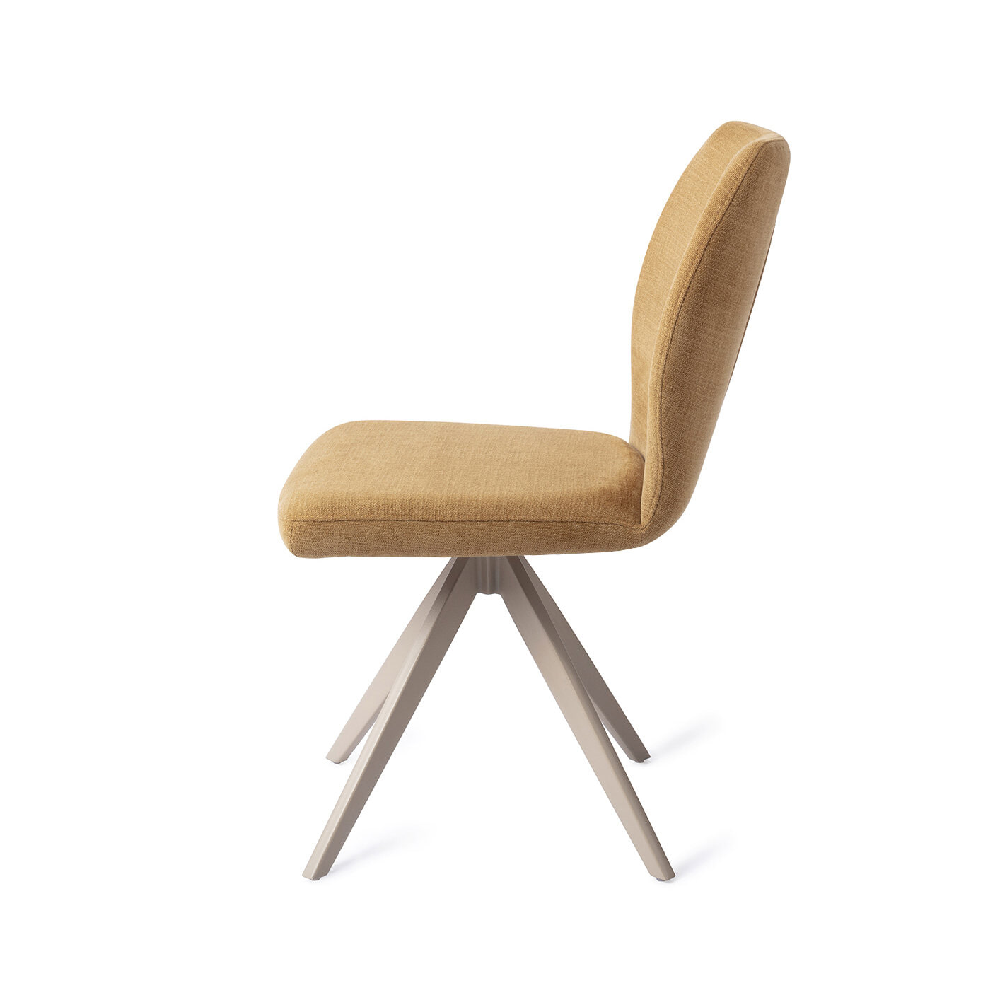 Jesper Home Draaibare Eetkamerstoel 'Ikata' Turn Beige, kleur Honey Harvest