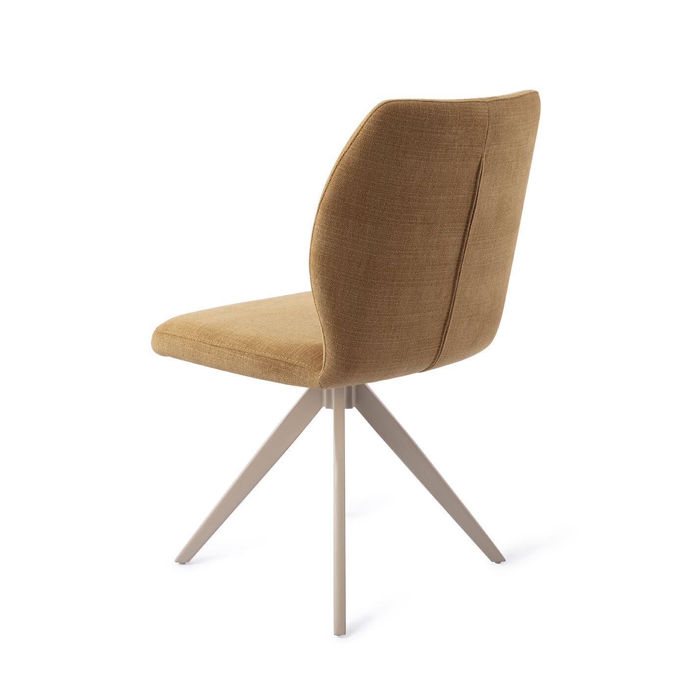 Jesper Home Draaibare Eetkamerstoel 'Ikata' Turn Beige, kleur Honey Harvest