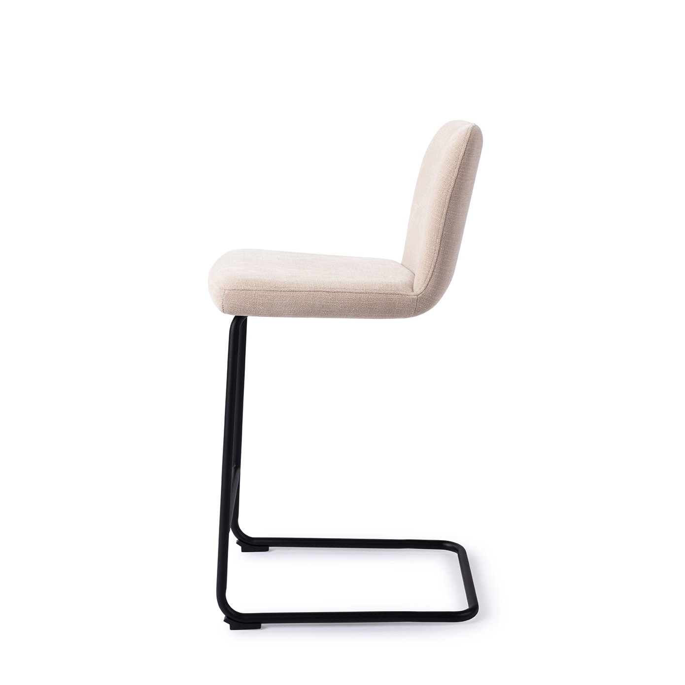 Jesper Home Barstoel 'Ikata' Arch Black, kleur Sand Strand (zithoogte 65cm)