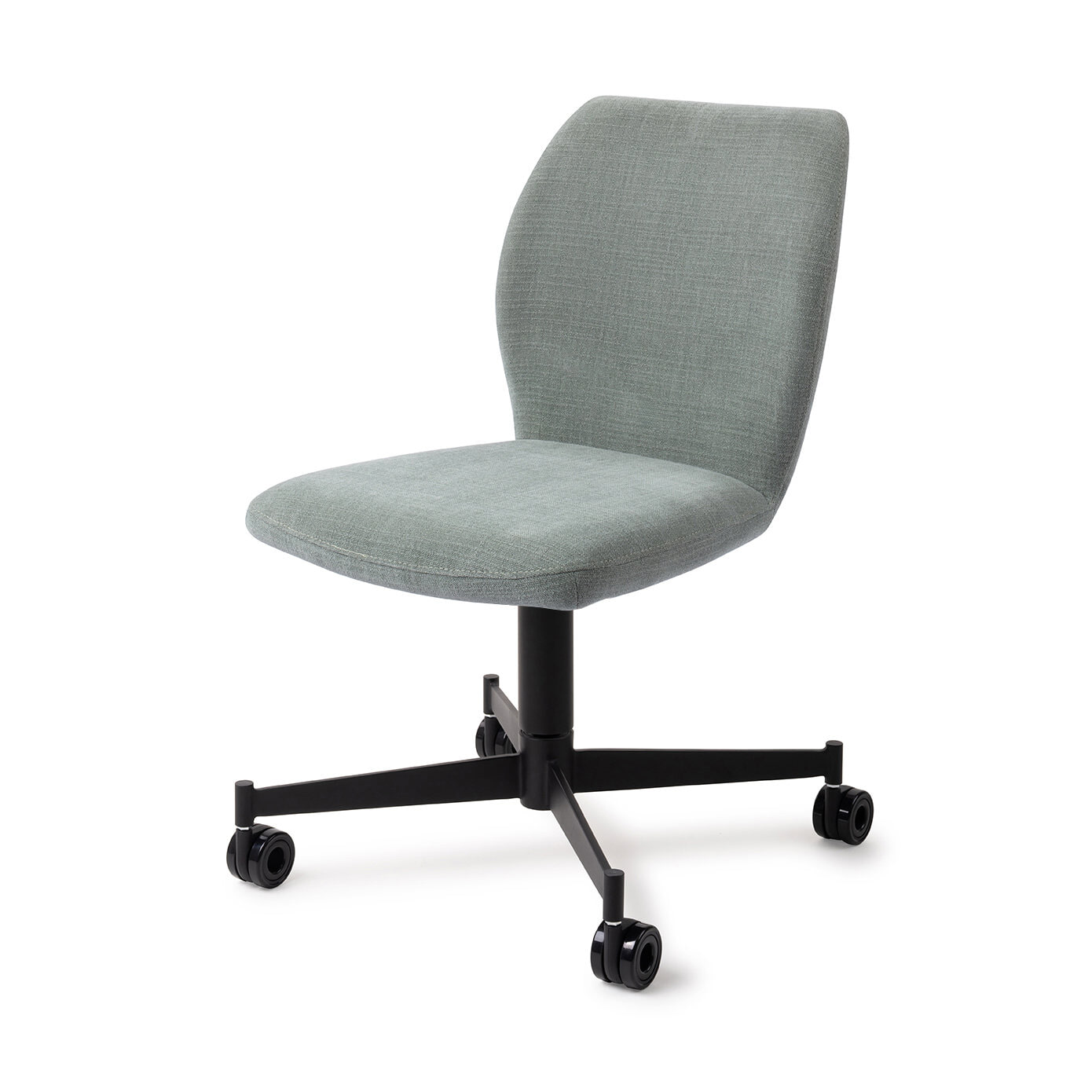 Jesper Home Eetkamerstoel Ikata Caster Black - Breezy Blue