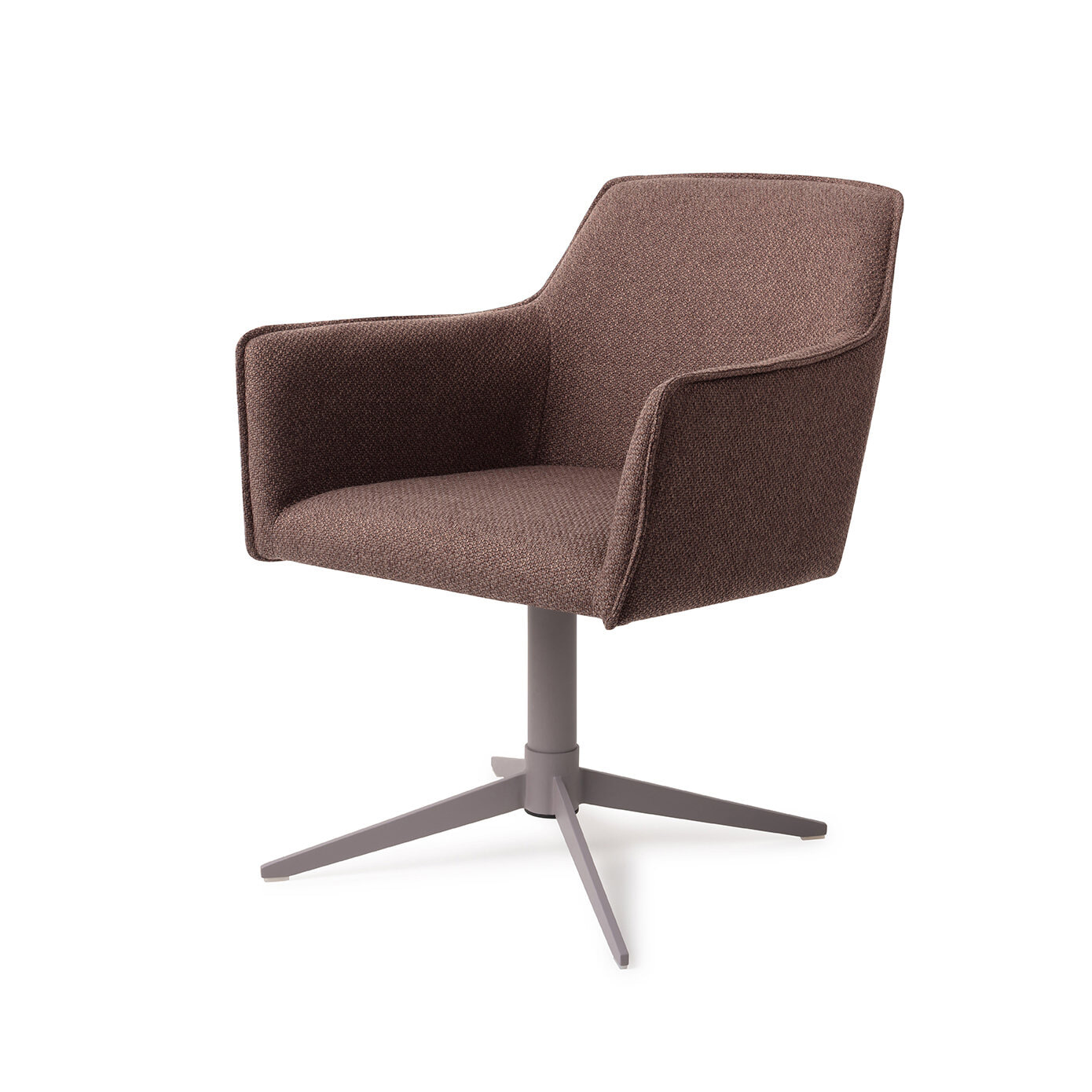 Jesper Home Eetkamerstoel Hofu Quad Grey - Potters Clay