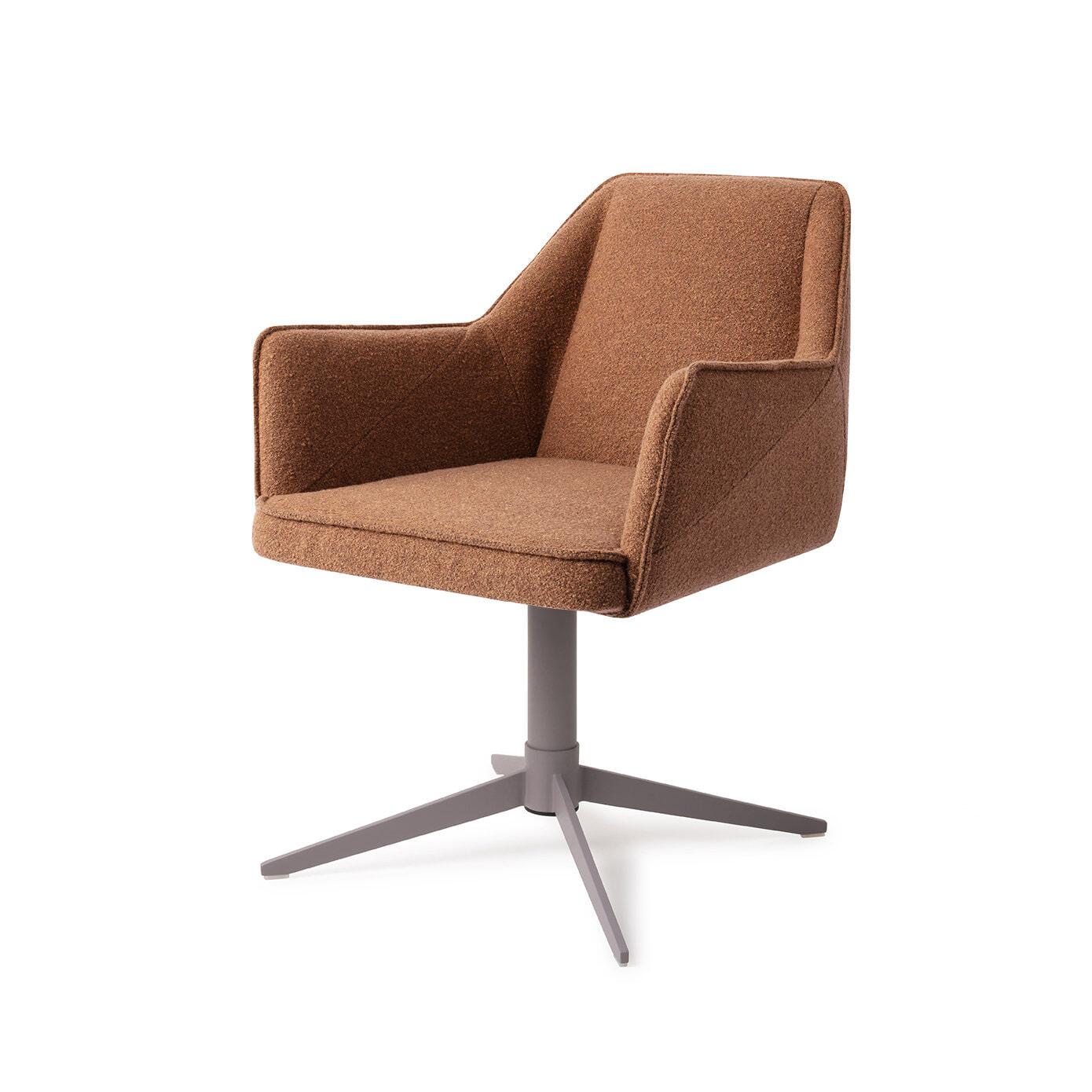 Jesper Home Eetkamerstoel Tome Quad Grey - Cinnamon Bun