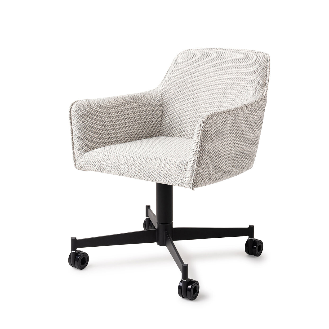 Jesper Home Eetkamerstoel Hofu Caster Black - Checkers Charm