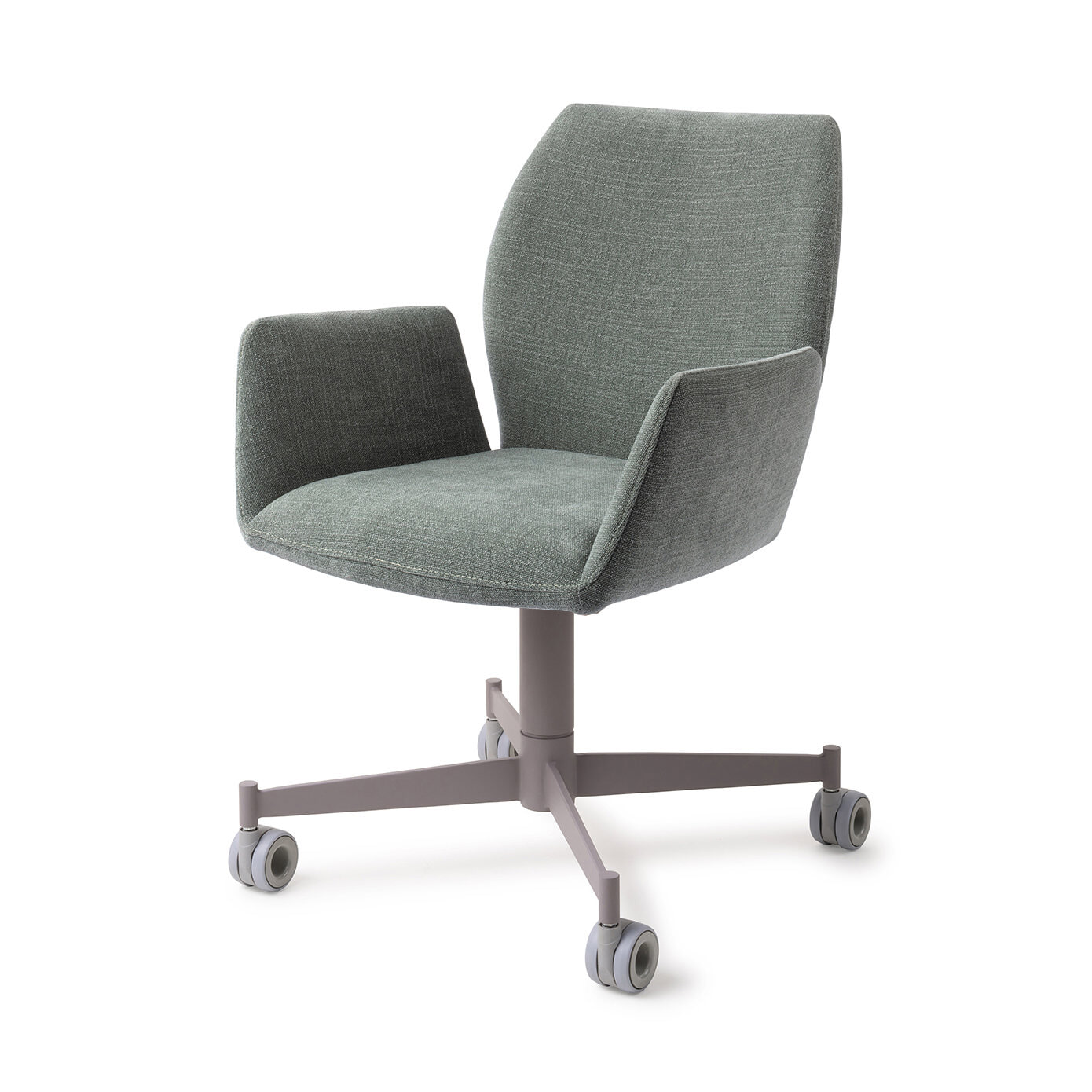 Jesper Home Eetkamerstoel Misaki Caster Grey - Breezy Blue