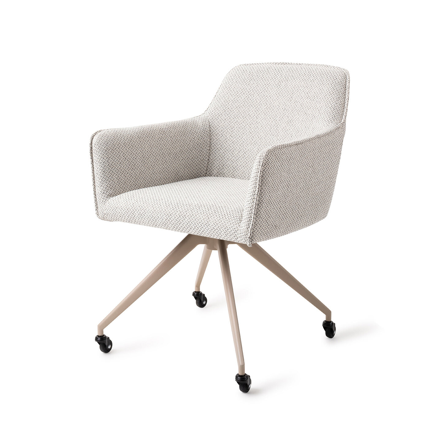 Jesper Home Eetkamerstoel Hofu Glide Beige - Checkers Charm