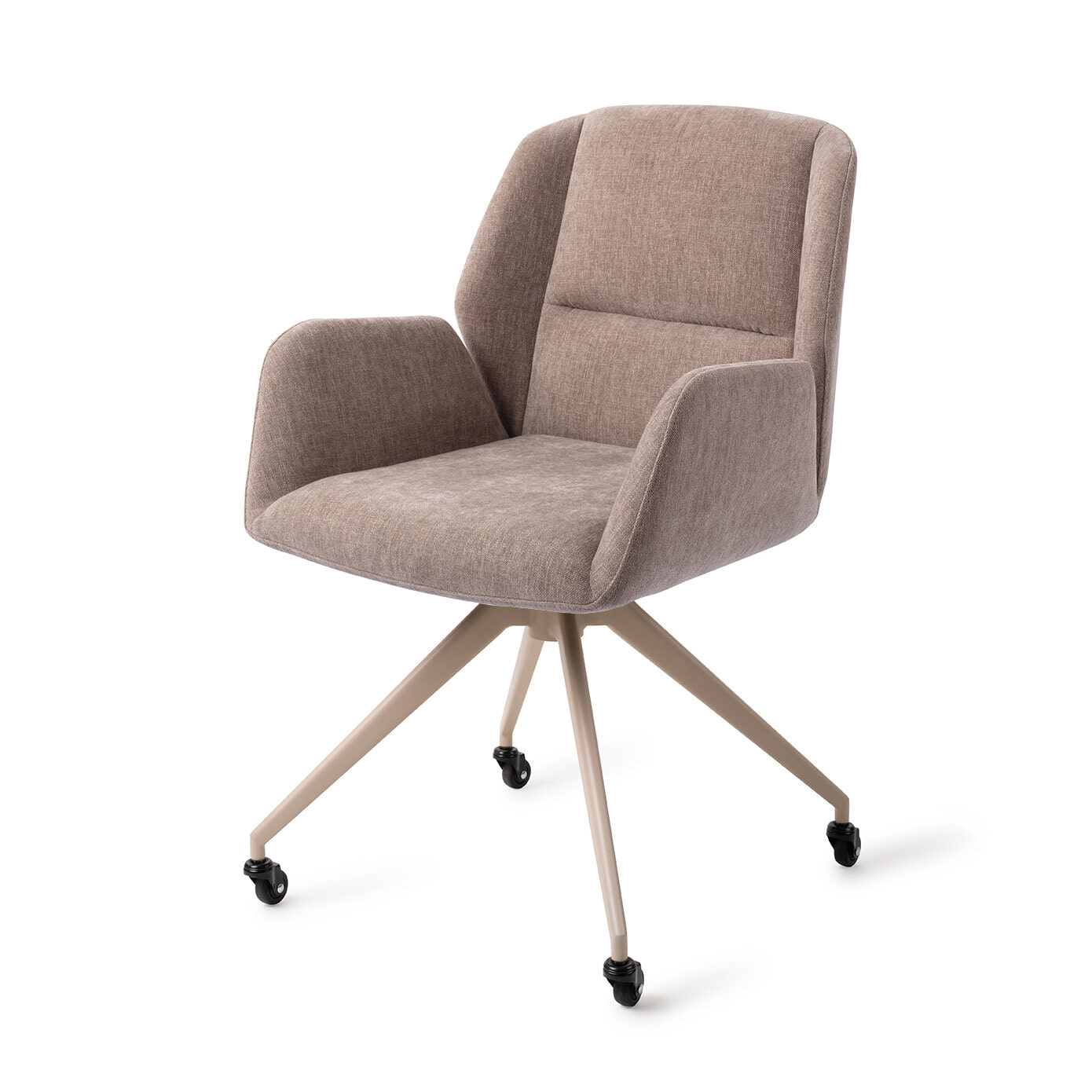 Jesper Home Eetkamerstoel Myoko Glide Beige - Greystones