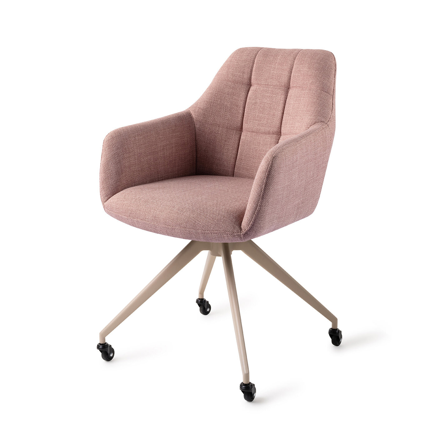 Jesper Home Eetkamerstoel Noto Glide Beige - Vintage Rose