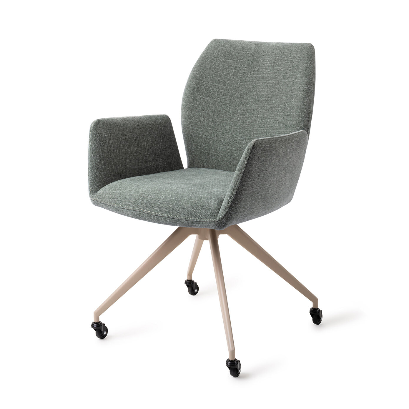 Jesper Home Eetkamerstoel Misaki Glide Beige - Breezy Blue