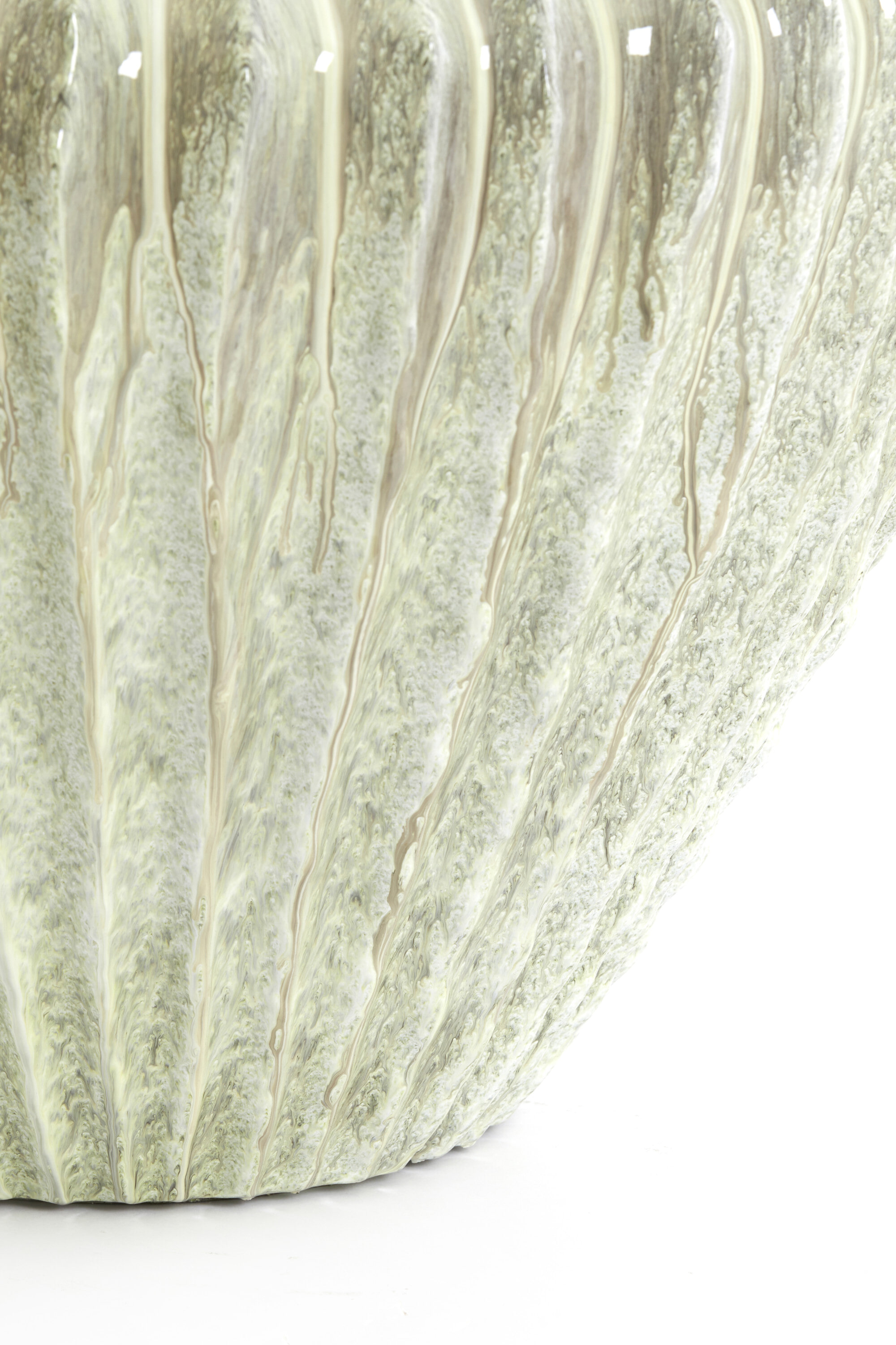 Light & Living Vaas 'Cacti' 45cm, kleur Mintgroen