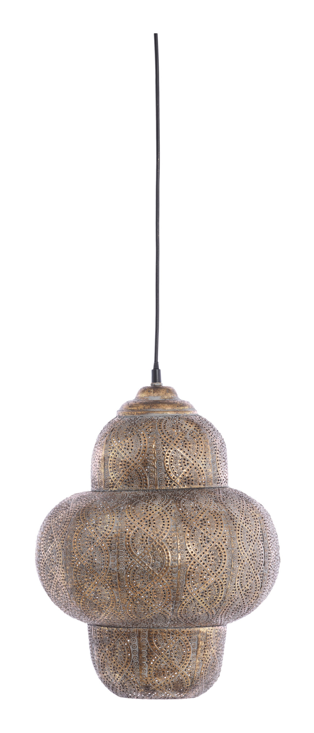 Light & Living Hanglamp Ryota Metaal, Ø30cm - Goud - Rond