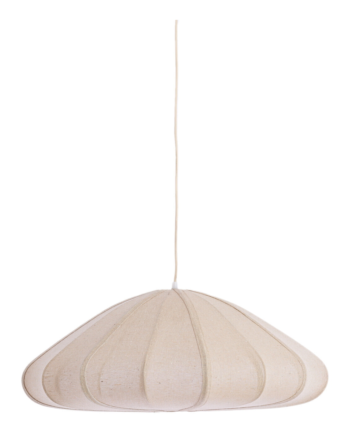 Light & Living Hanglamp Cesano Jute, Ø64cm - Naturel - Rond