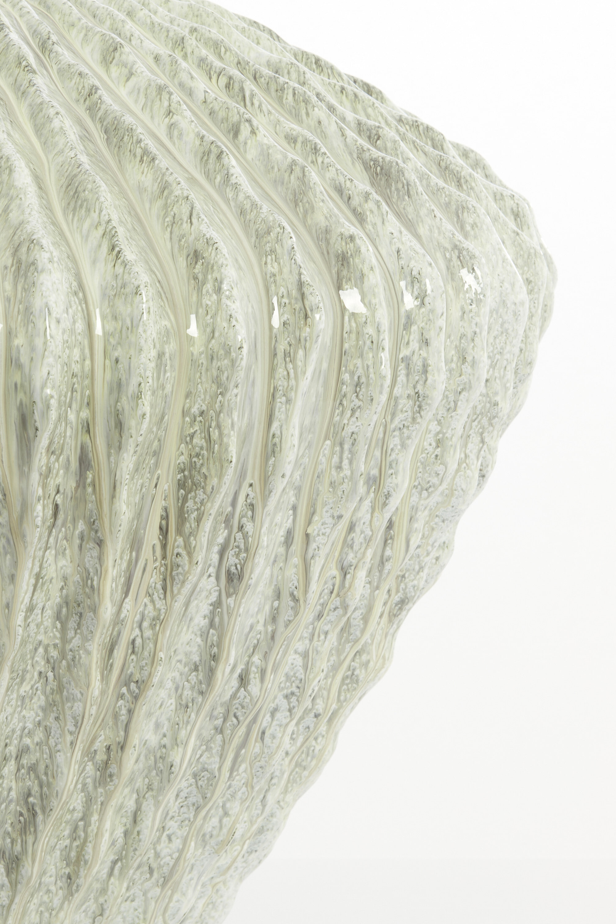 Light & Living Vaas 'Cacti' 53cm, kleur Mintgroen