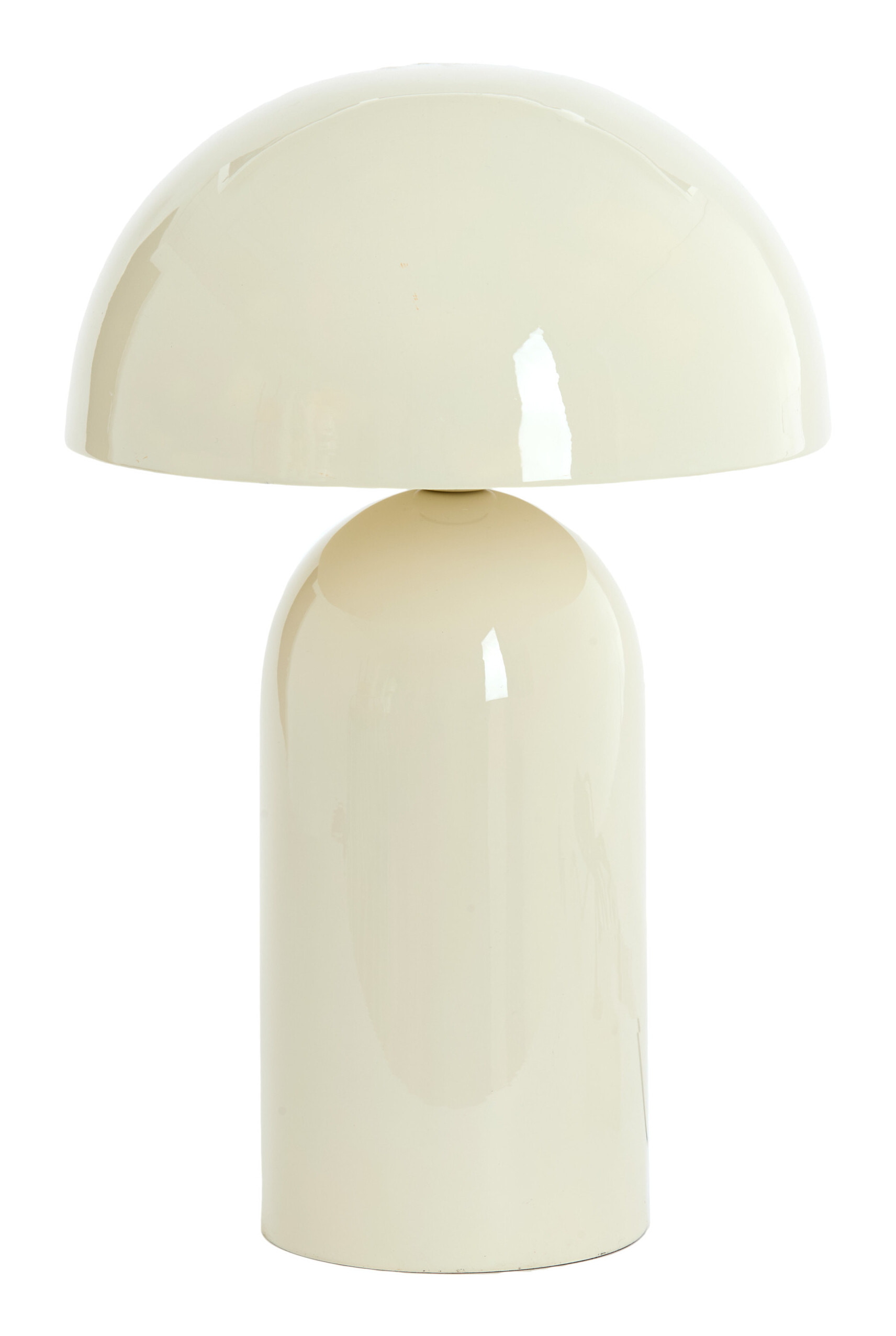 Light & Living Tafellamp Tolima 48cm - Crème - Rond
