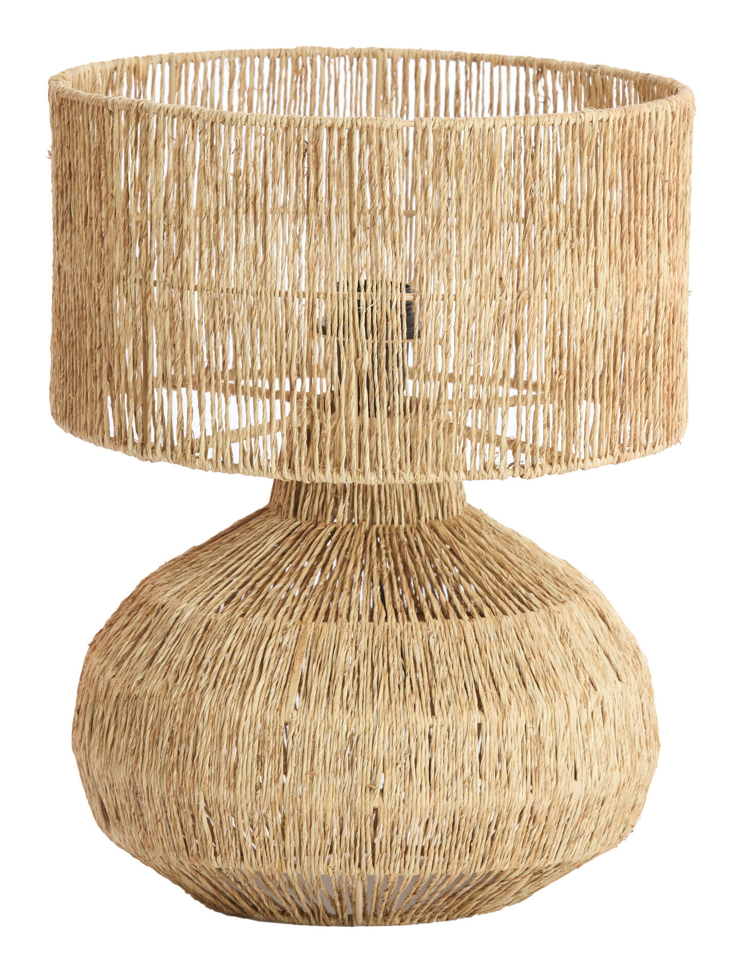 Light & Living Tafellamp Arova Jute, 40cm - Naturel - Rond