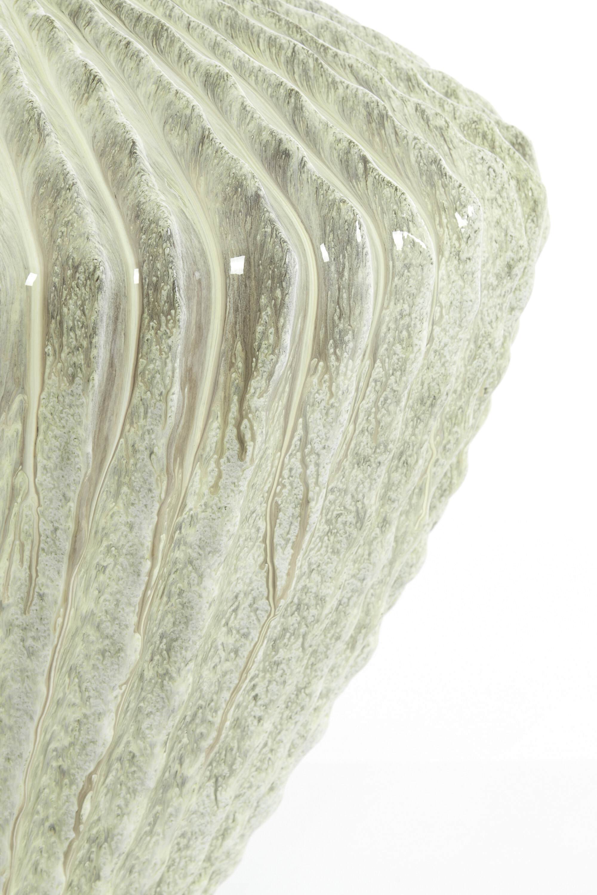 Light & Living Vaas 'Cacti' 45cm, kleur Mintgroen
