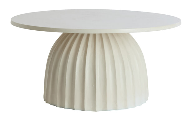 Light & Living Ronde Salontafel Veglia Ø70cm - Crème