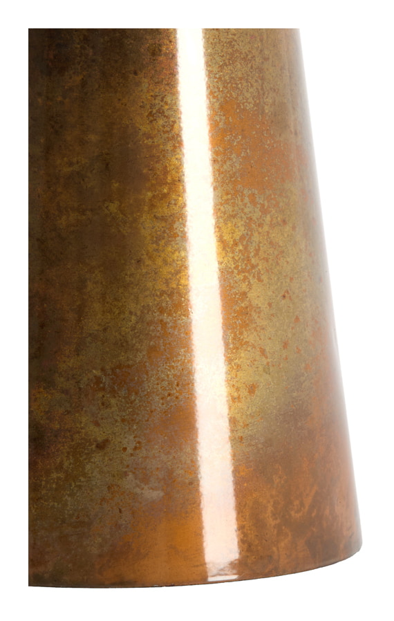 Light & Living Bijzettafel 'Abala' 28 x 28cm, kleur Koper/Brons