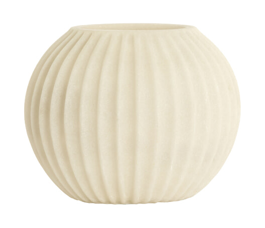 Light & Living Vaas Miralli 24cm - Crème - Ovaal