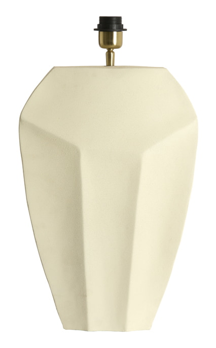 Light & Living Lampvoet Cordoba 48cm - Mat Crème (excl. kap)