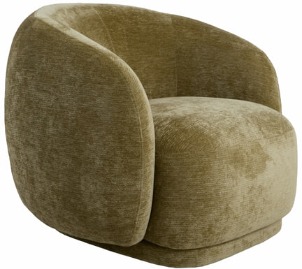 Light & Living Fauteuil Ovito Velvet - Groen