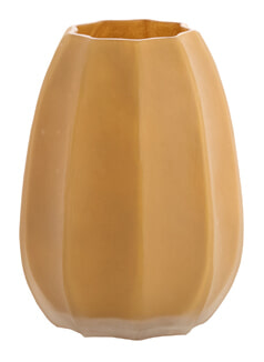 Light & Living Vaas Bradley 24cm - Karamel - Rond
