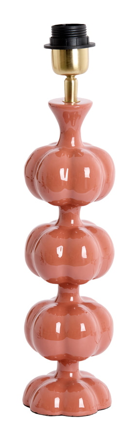 Light & Living Lampvoet Caldas 38cm - Terra (excl. kap) - Rond