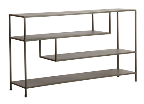 Light & Living Sidetable Ylaya 140cm - Mat Bruin