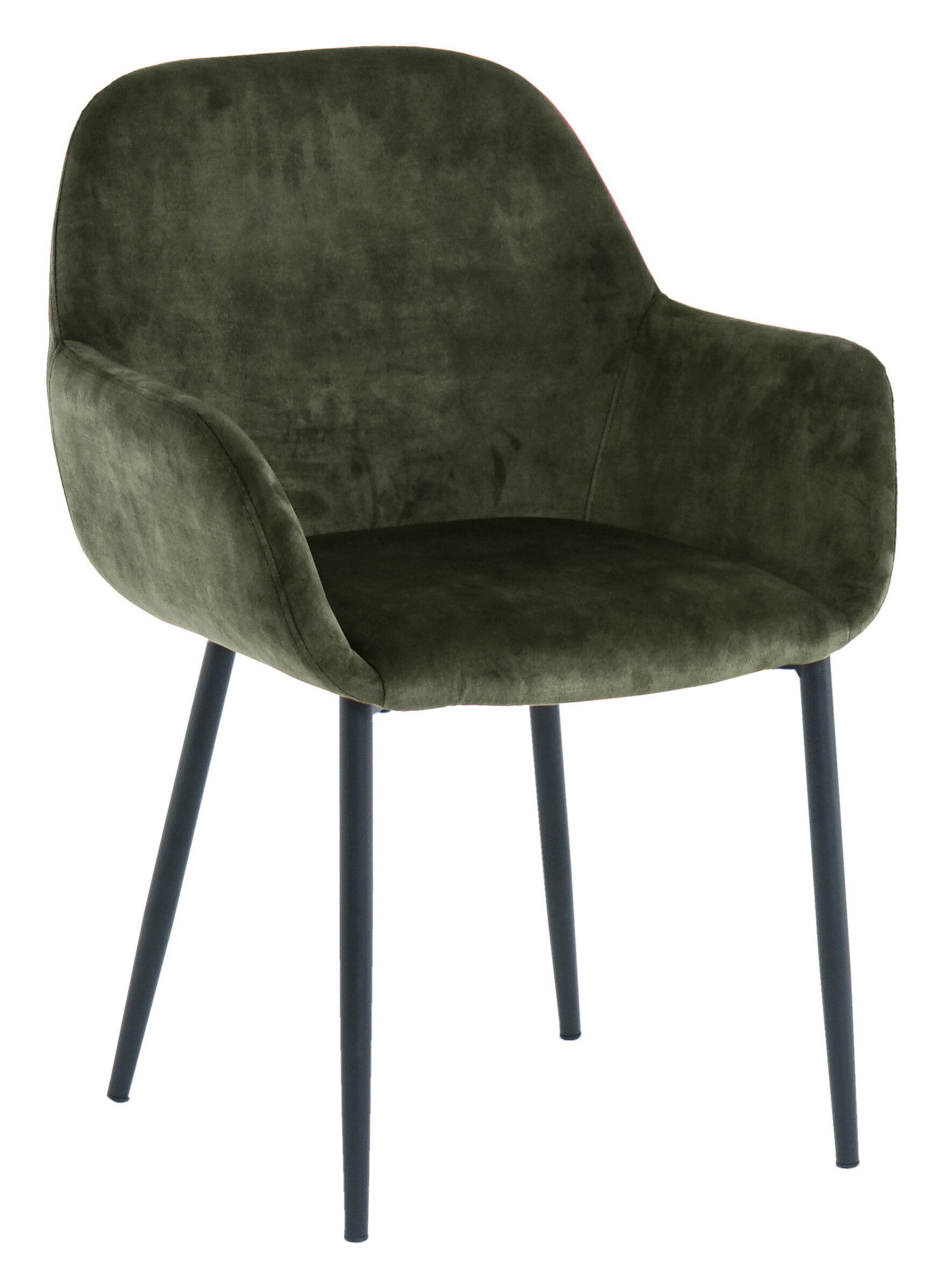 Artistiq Living Artistiq Eetkamerstoel Linna Velvet - groen