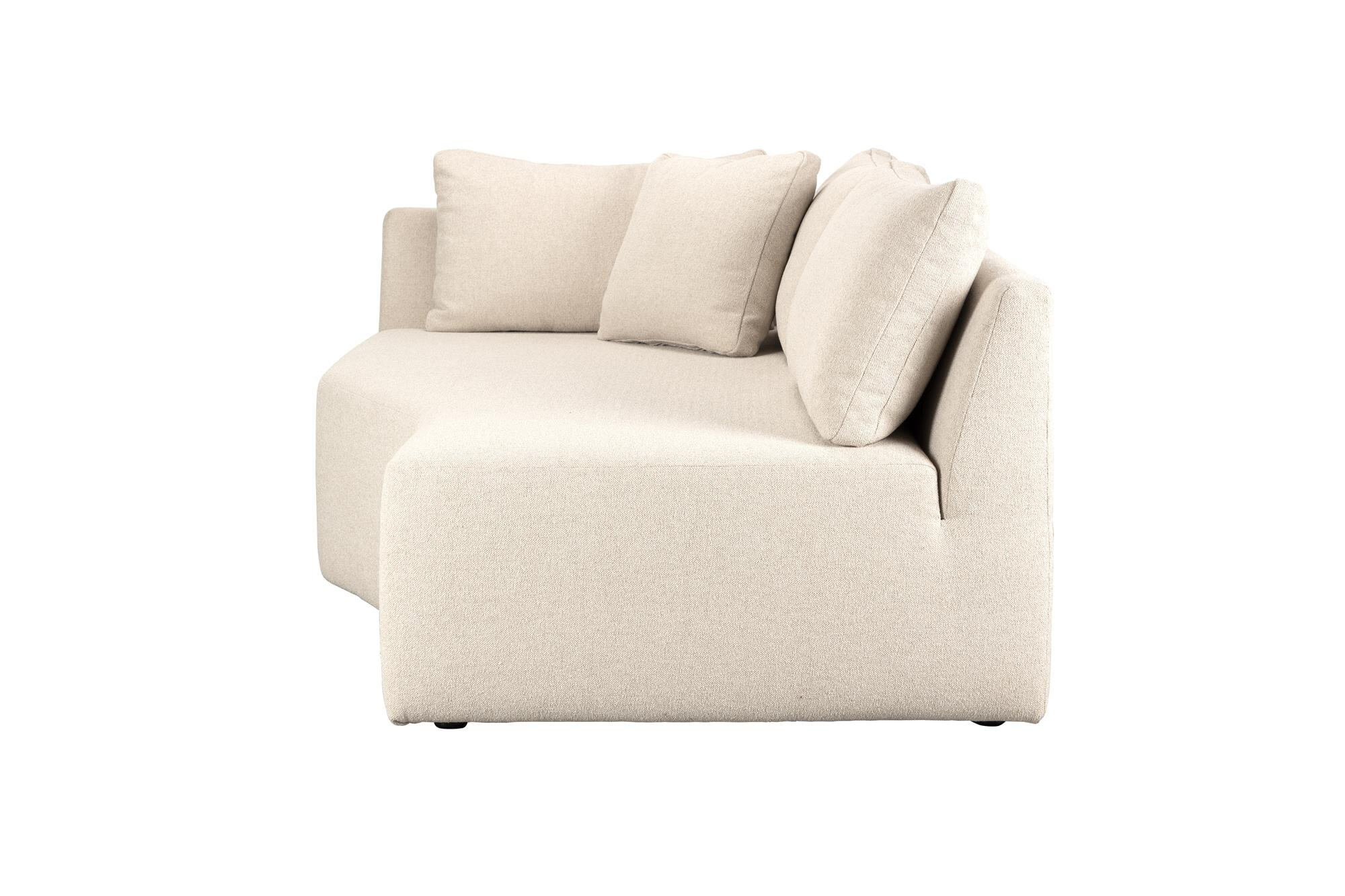 Zuiver Bank Prosper Chaise Longue Element Rechts - Zand