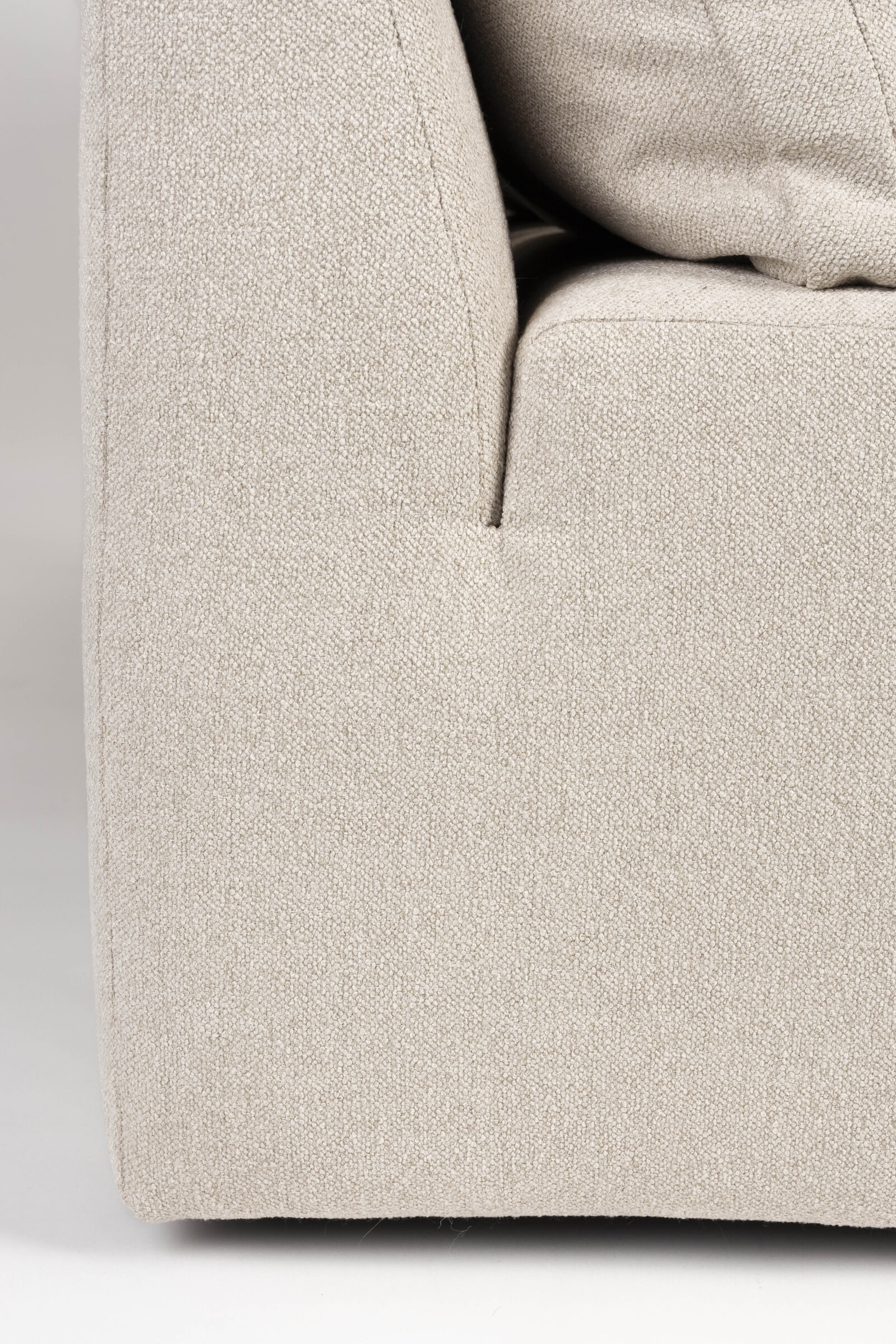 Zuiver Bank 'Prosper' Chaise Longue Element Links, kleur Zand