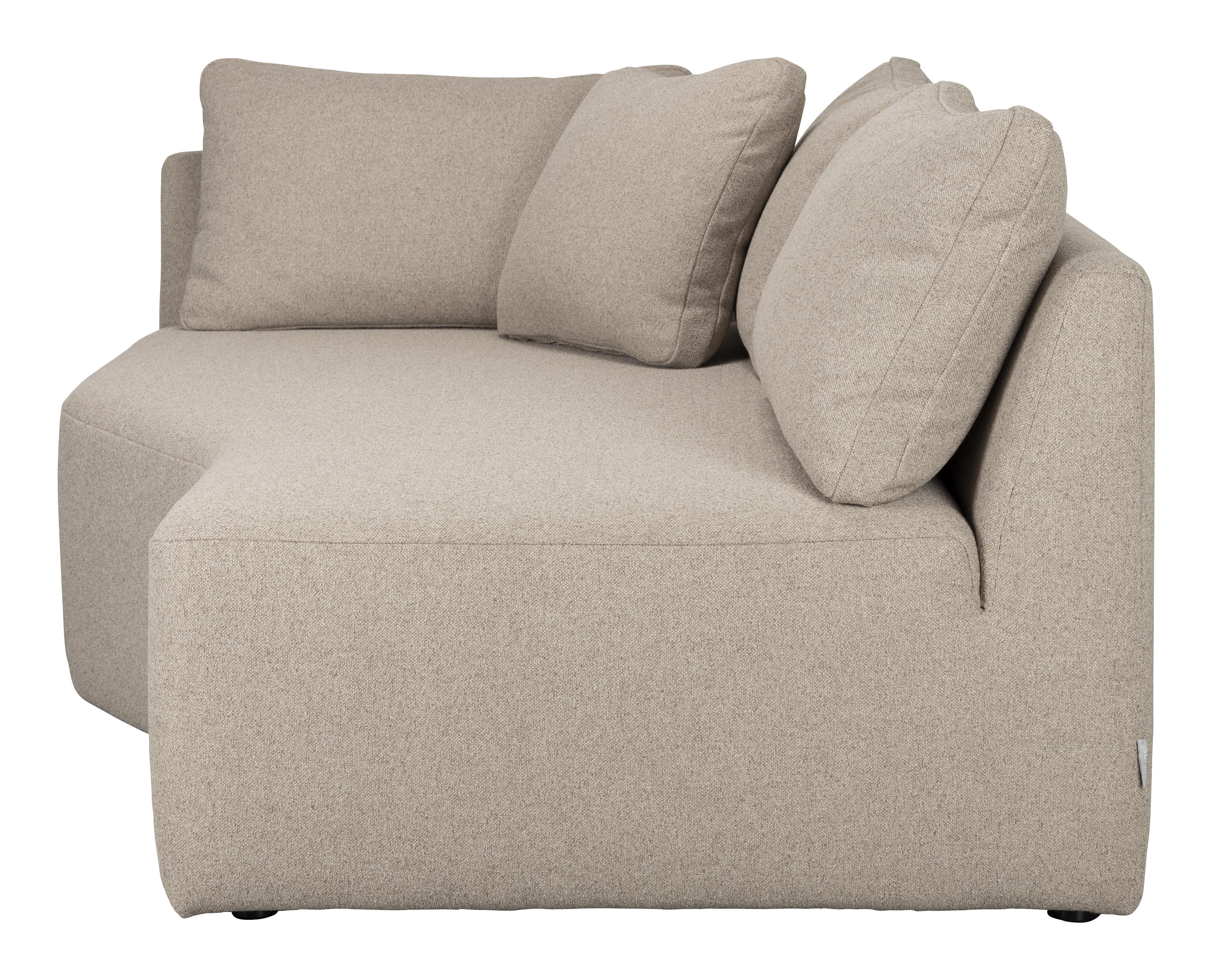 Zuiver Bank Prosper Chaise Longue Element Rechts - Cappuccino