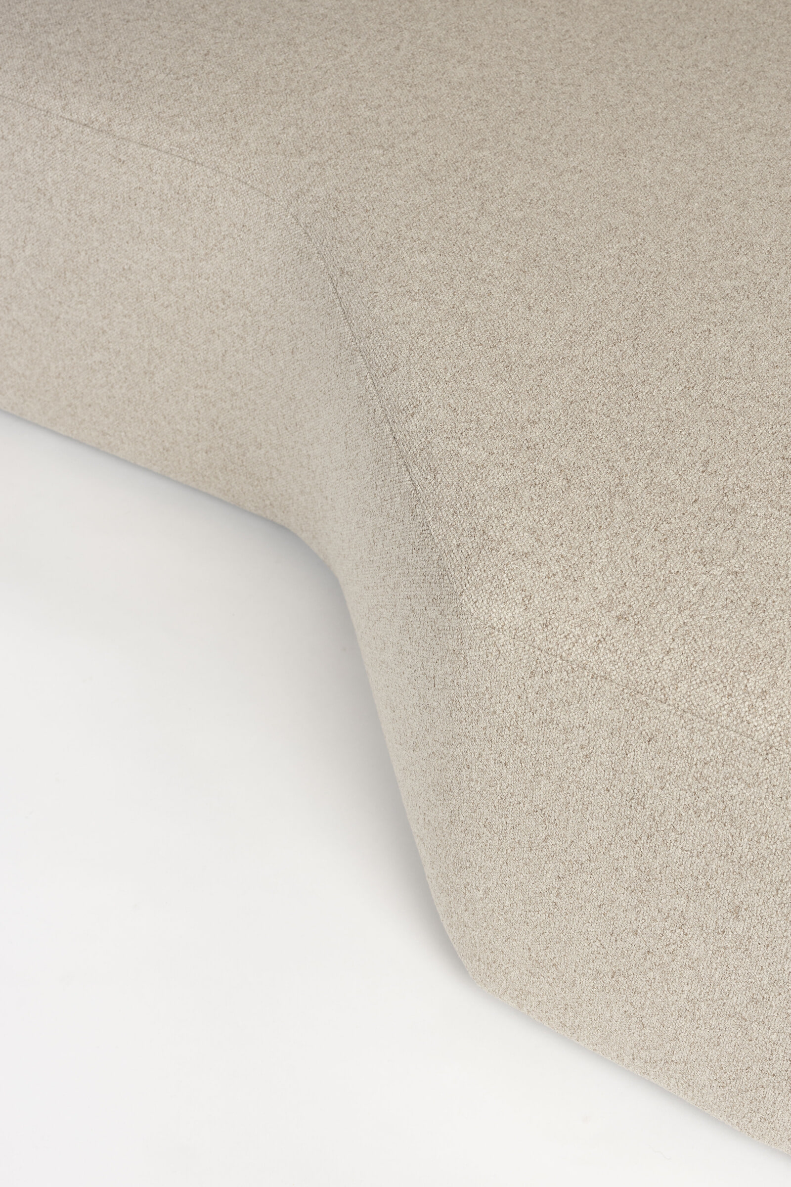 Zuiver Bank 'Prosper' Chaise Longue Element Links, kleur Cappuccino