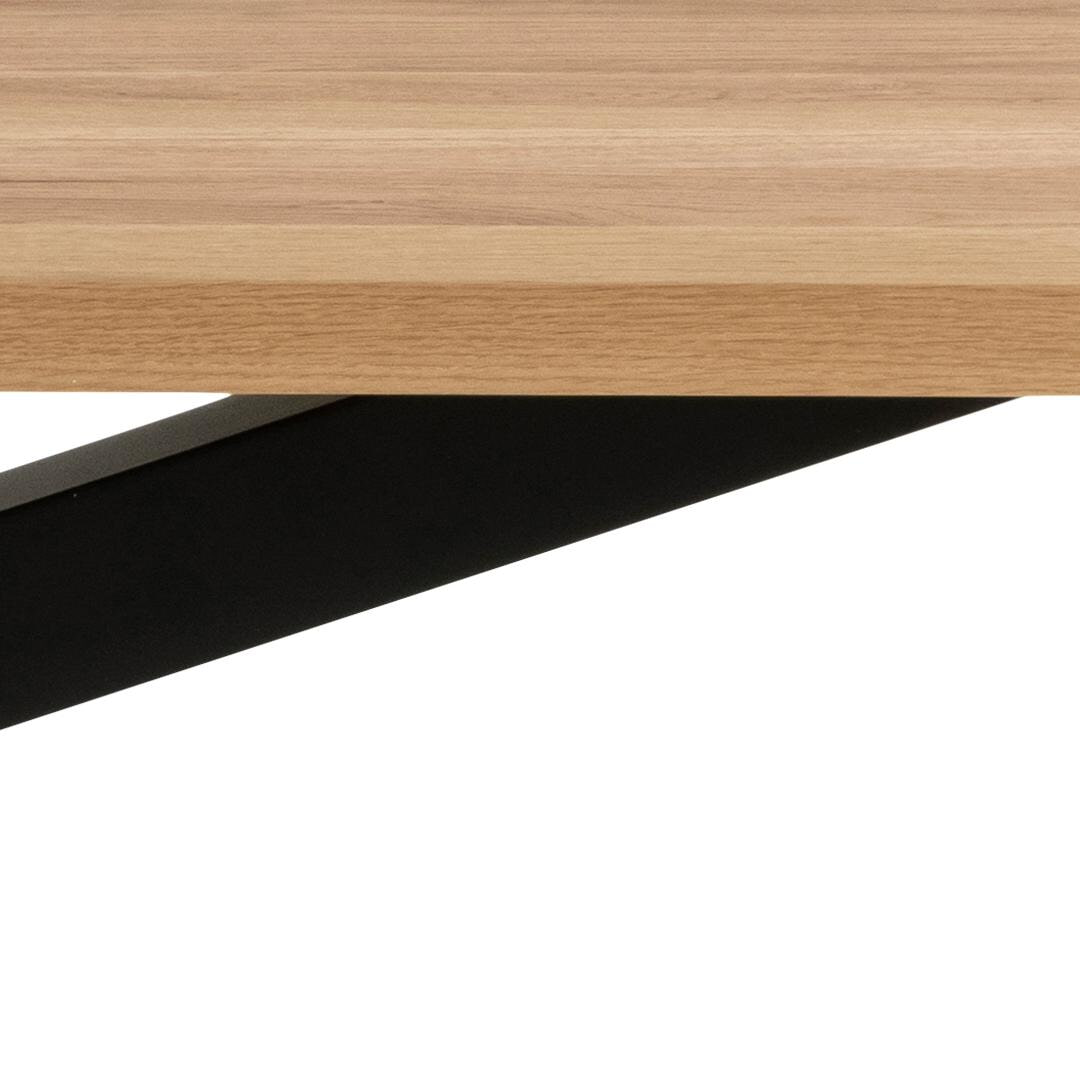 Bendt Eettafel 'Line' Eiken, 220 x 90cm