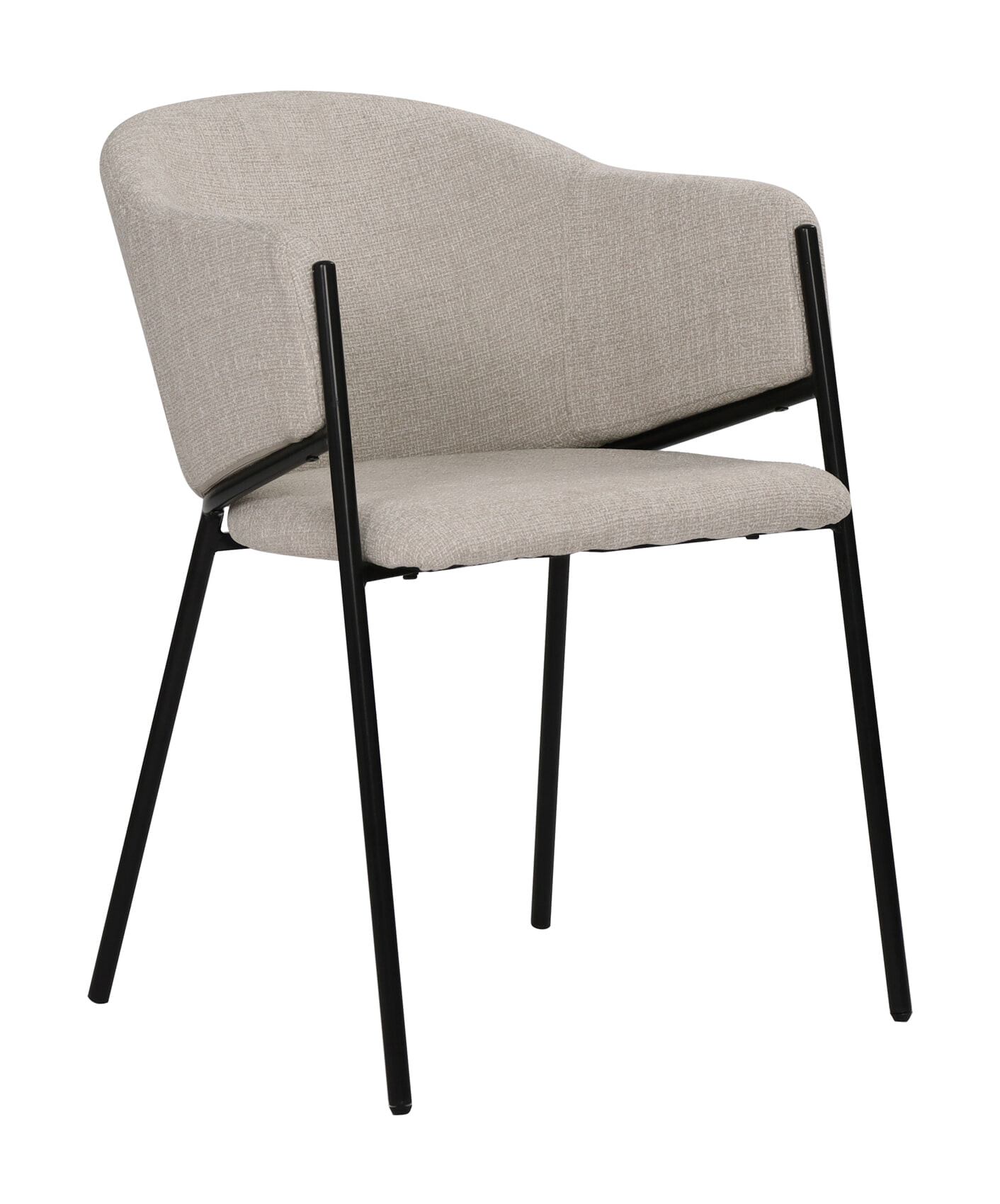 Artistiq Eetkamerstoel Lynise Structuurstof - Beige