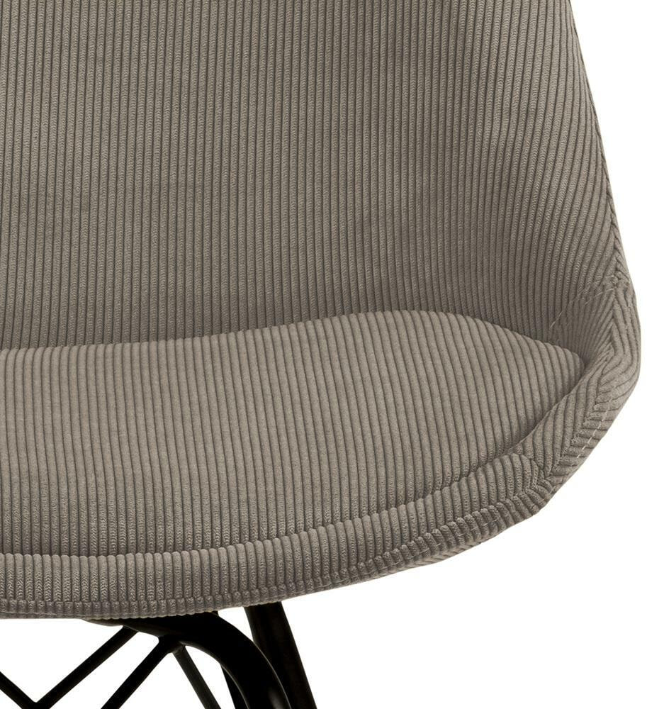 Bendt Eetkamerstoel 'Liva' Rib, kleur Beige