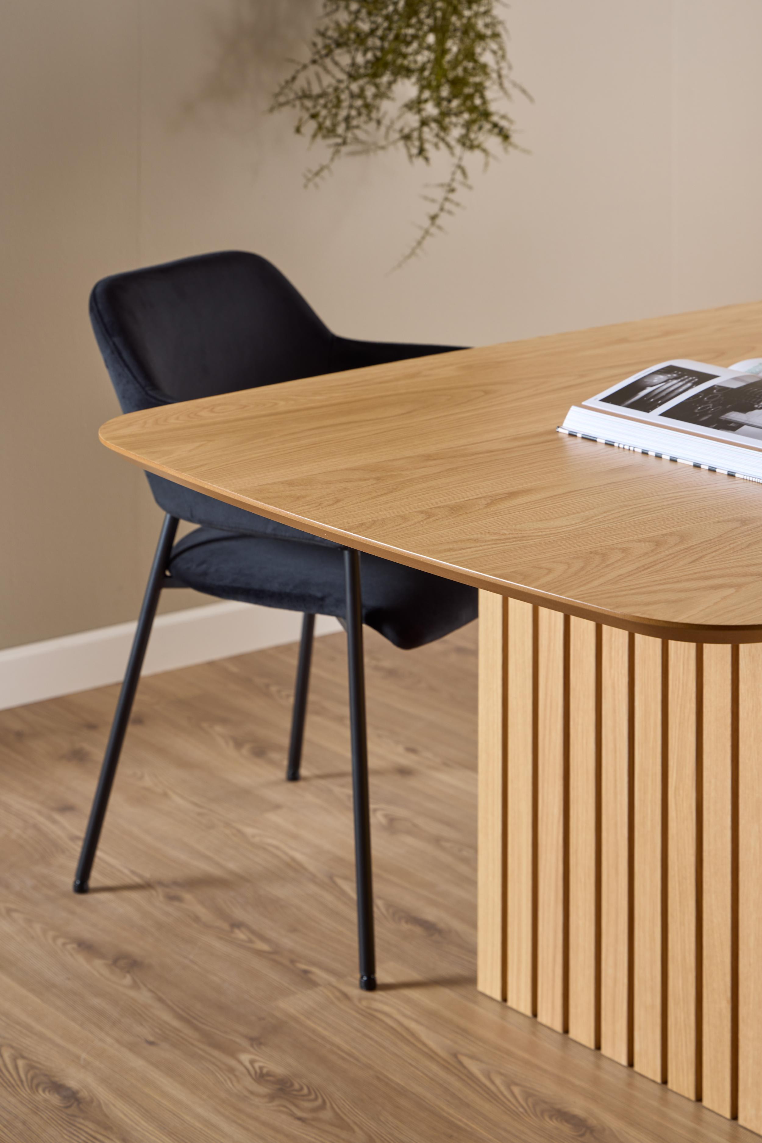 Sohome Eettafel 'Olaf' Eiken, 220 x 105cm, kleur Naturel
