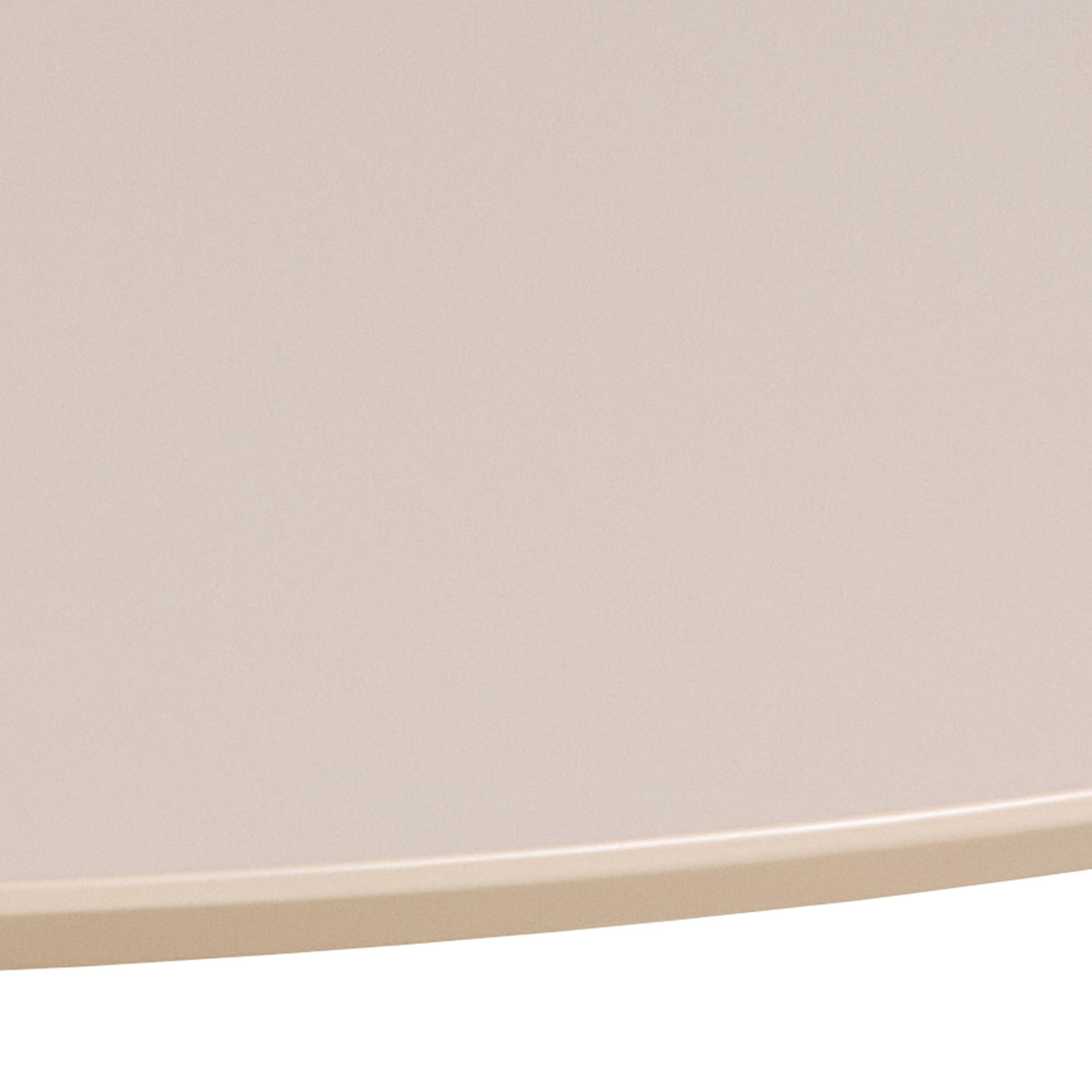Bendt Ronde Eettafel 'Ibiza' 110cm, kleur Beige