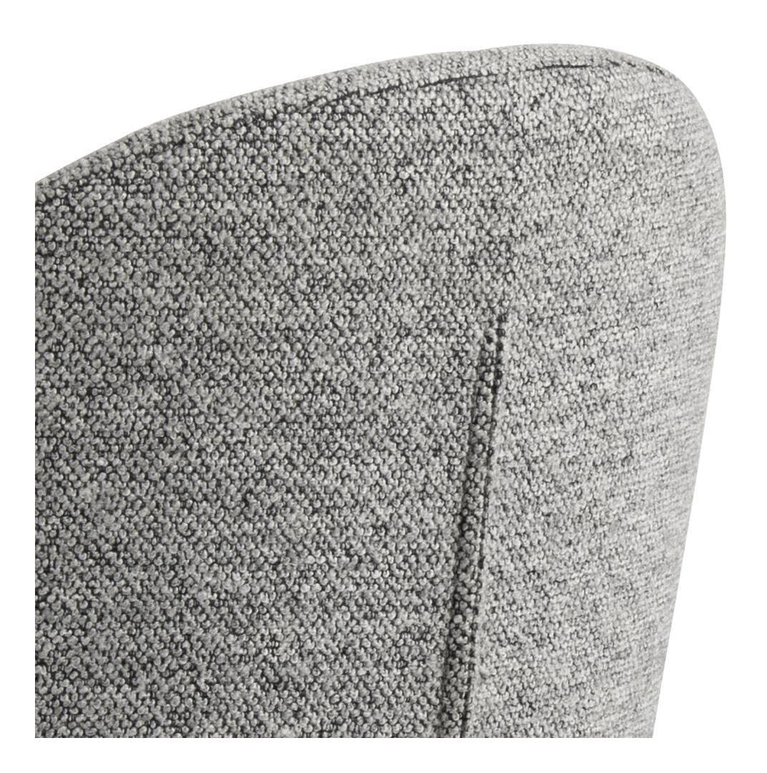 Bendt Draaibare Barkruk 'Alba' kleur Grijs (zithoogte 55-80cm)