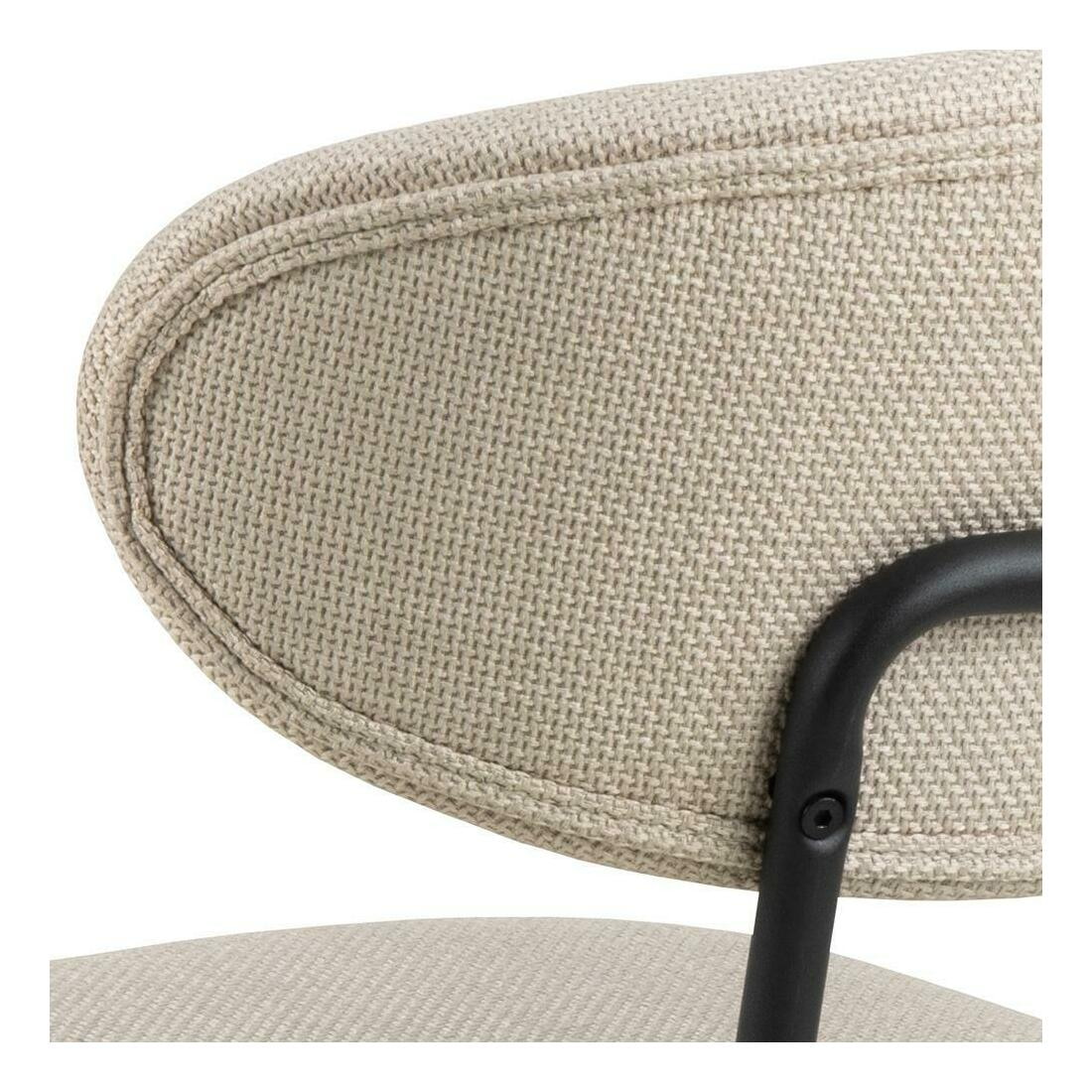 Bendt Eetkamerstoel 'Puja' Stof, kleur Beige