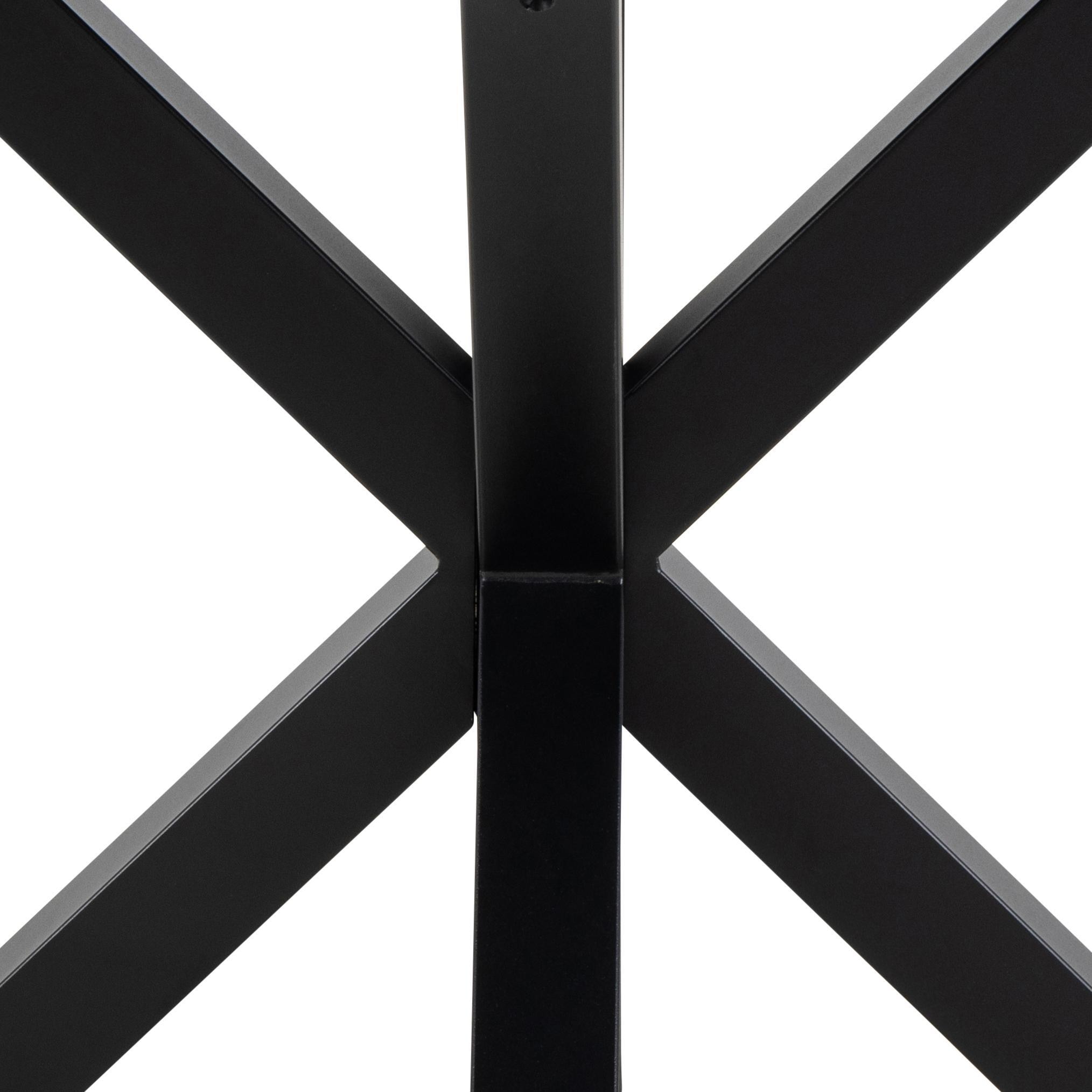 Bendt Ronde Eettafel 'Line' Keramiek, 119cm, kleur Wit