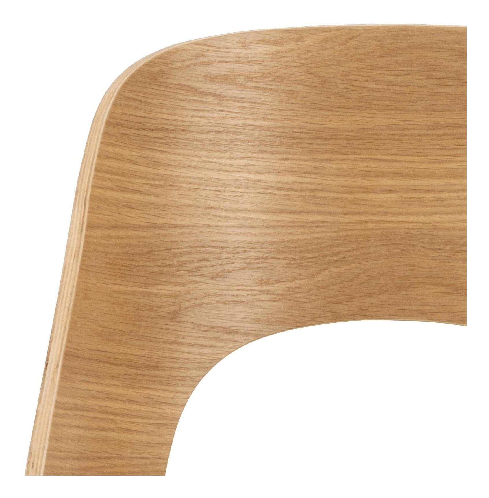 Bendt Draaibare Eetkamerstoel 'Vila' Eiken, kleur Beige