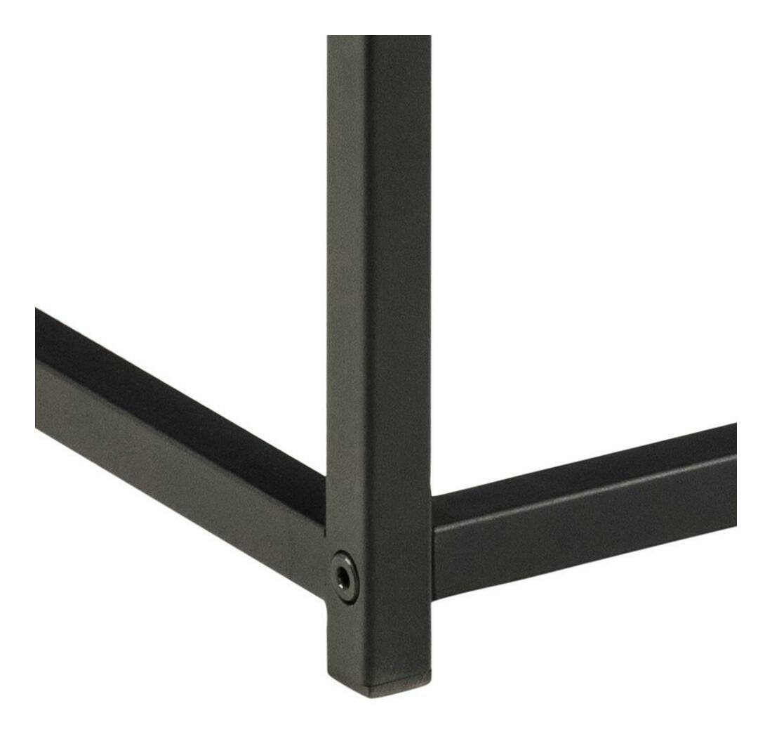 Bendt Salontafel 'Ture' Eiken en metaal, 55 x 55cm