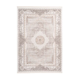 Kayoom Vloerkleed 'Akropolis 525' kleur Grijs / Zilver, 120 x 180cm