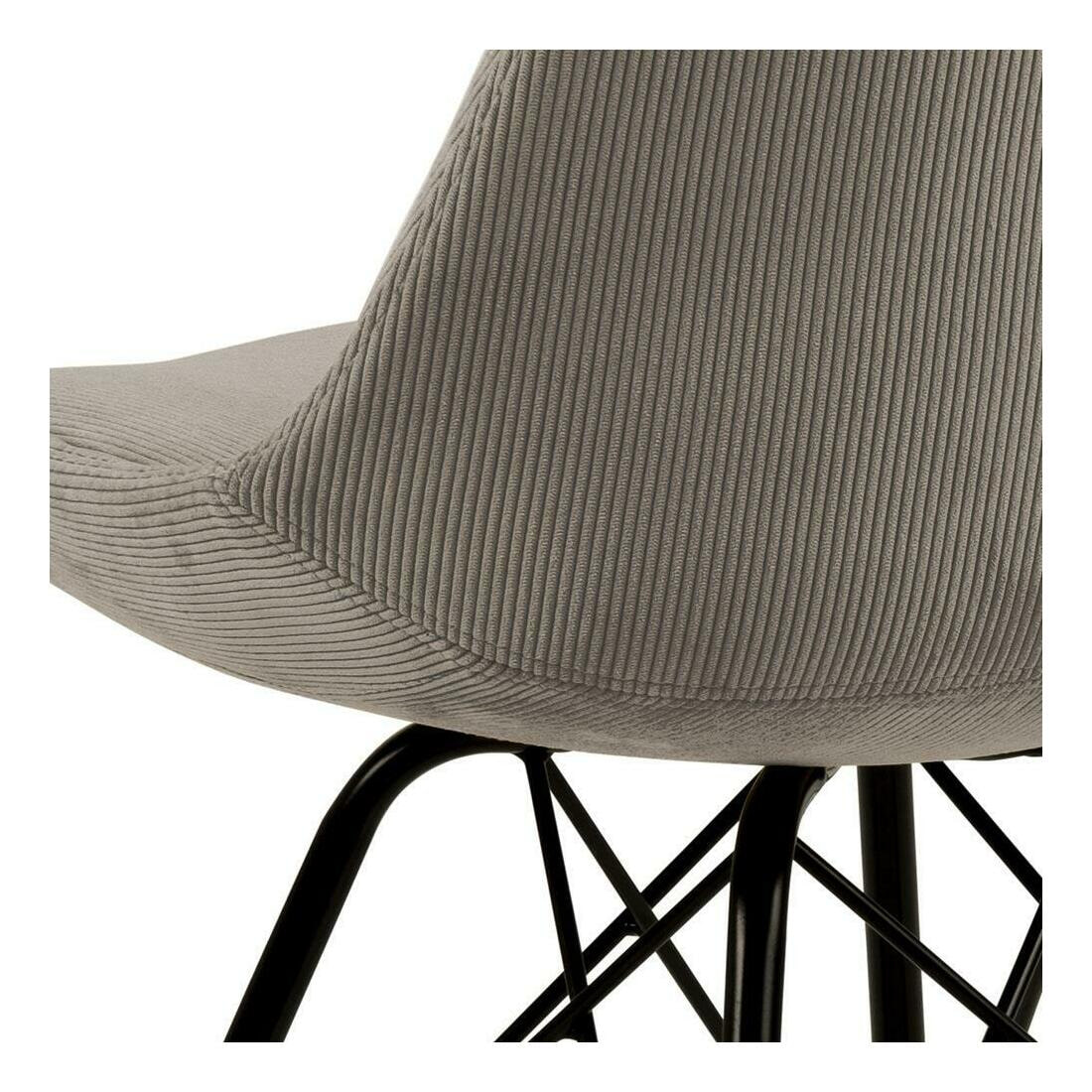Bendt Eetkamerstoel 'Liva' Rib, kleur Beige