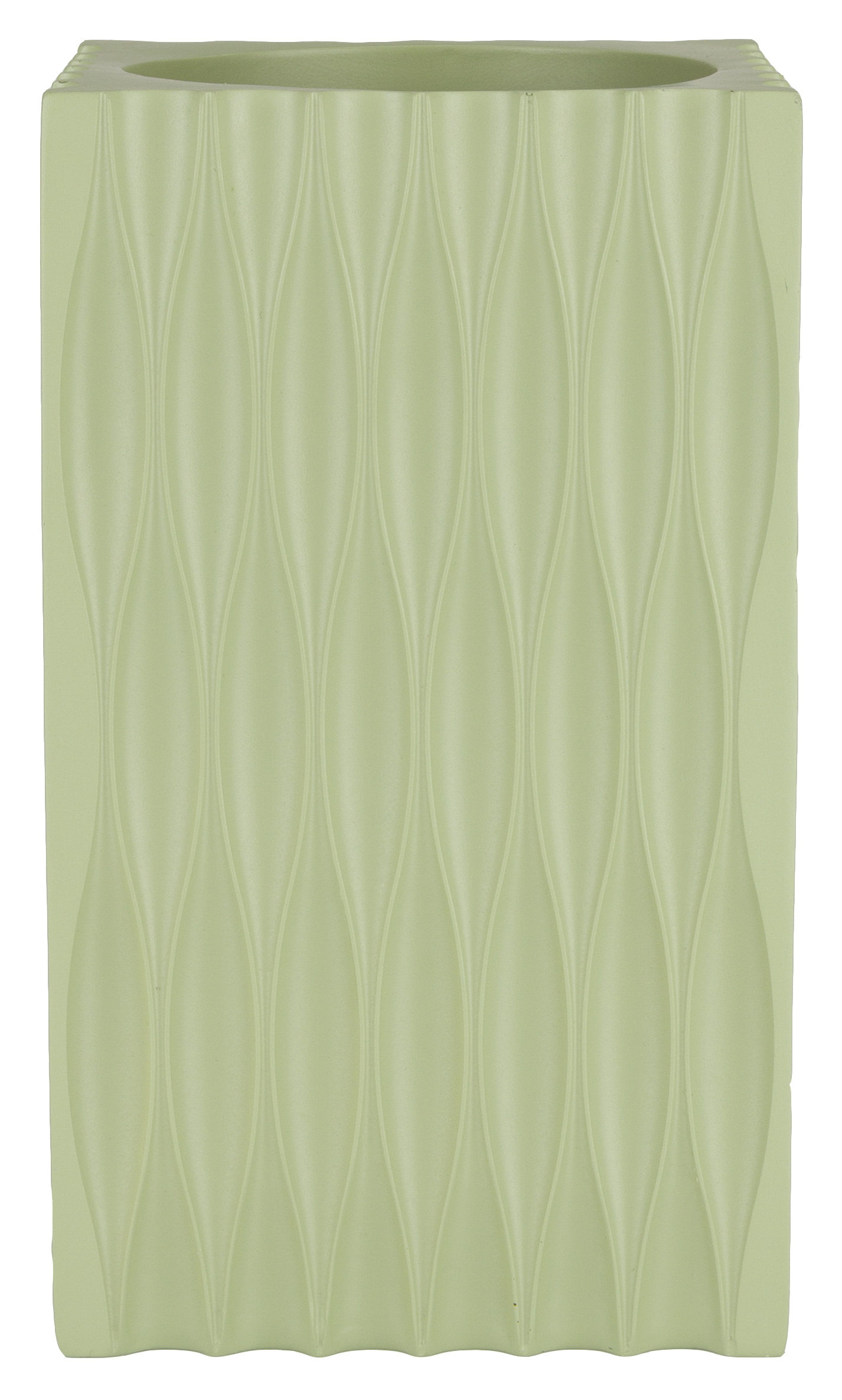Zuiver Vaas 'Riley' 25cm, kleur Stone Green
