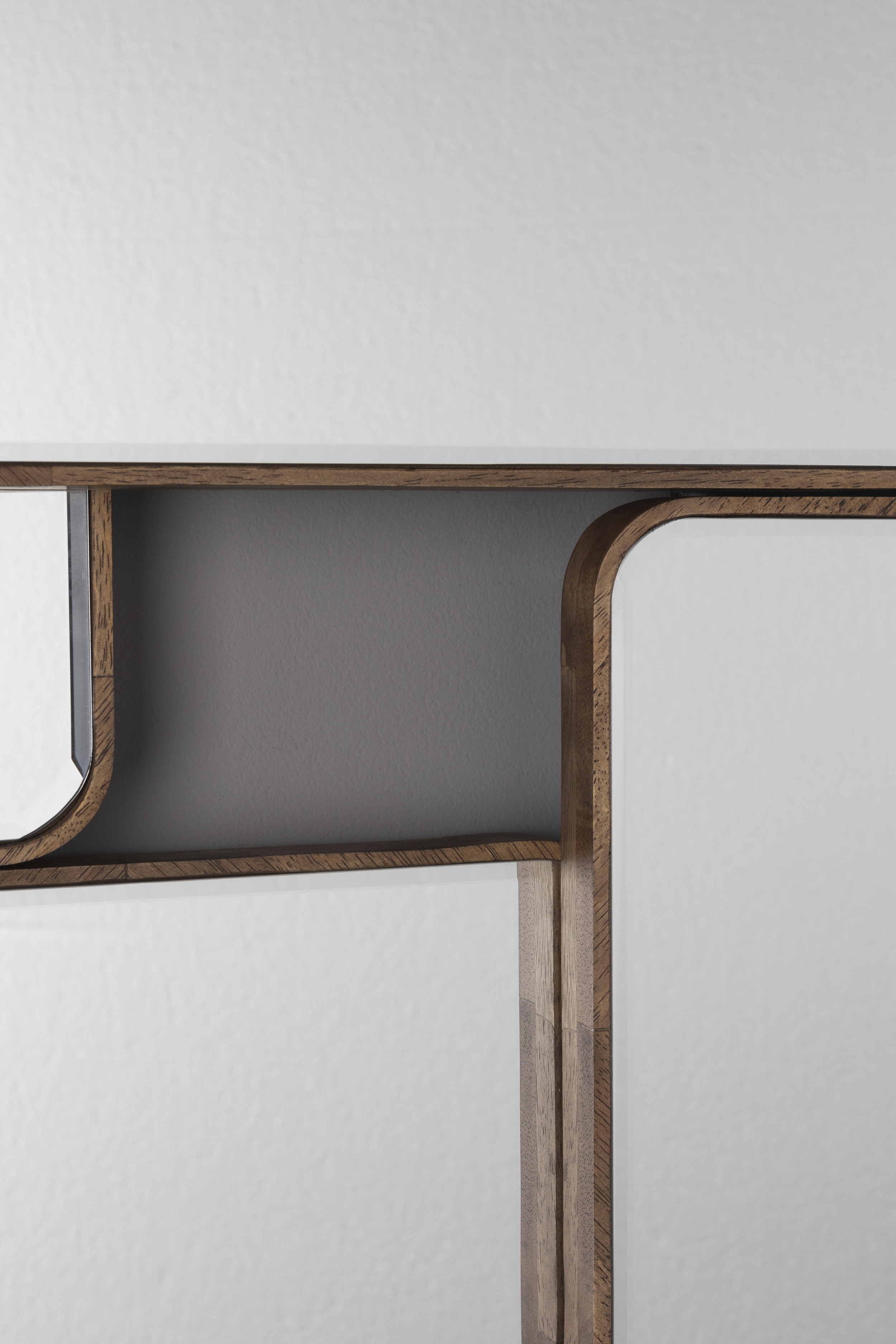Dutchbone Spiegel 'Cordelia' Rubberhout, 70 x 120cm